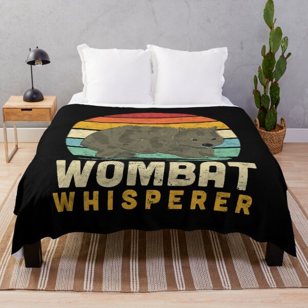 Item preview, Wombat whisperer marsupial Australia gift designed and sold by madgrfx.