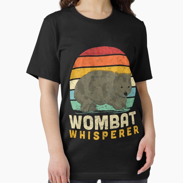 Vista previa del artículo con la obra «Regalo de Australia marsupial de Wombat whisperer», diseñado y vendido por madgrfx.