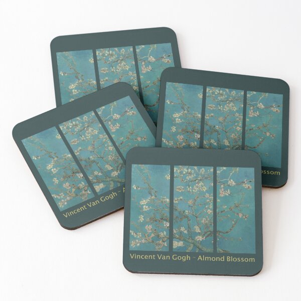 Item preview, Almond Blossom Fine Art - Van Gogh Famous Almond Blossom in 3 Parts designed and sold by molamode.