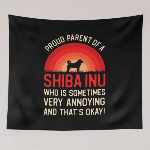 Item preview, Funny Shiba Inu designed and sold by artworkbyrihen.