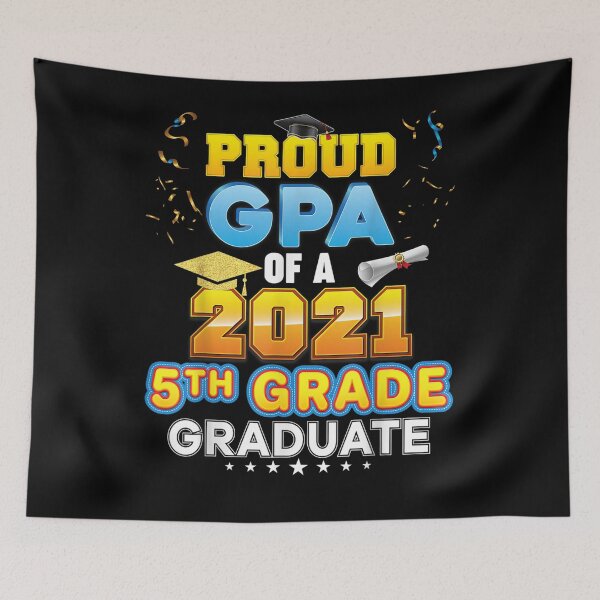 Item preview, Proud Gpa Of A 2021 5th Grade Graduate Last Day School Fifth Gift  designed and sold by lindafrances.
