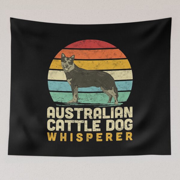 Item preview, Australian Cattle Dog Whisperer Sheepdog Saying designed and sold by madgrfx.