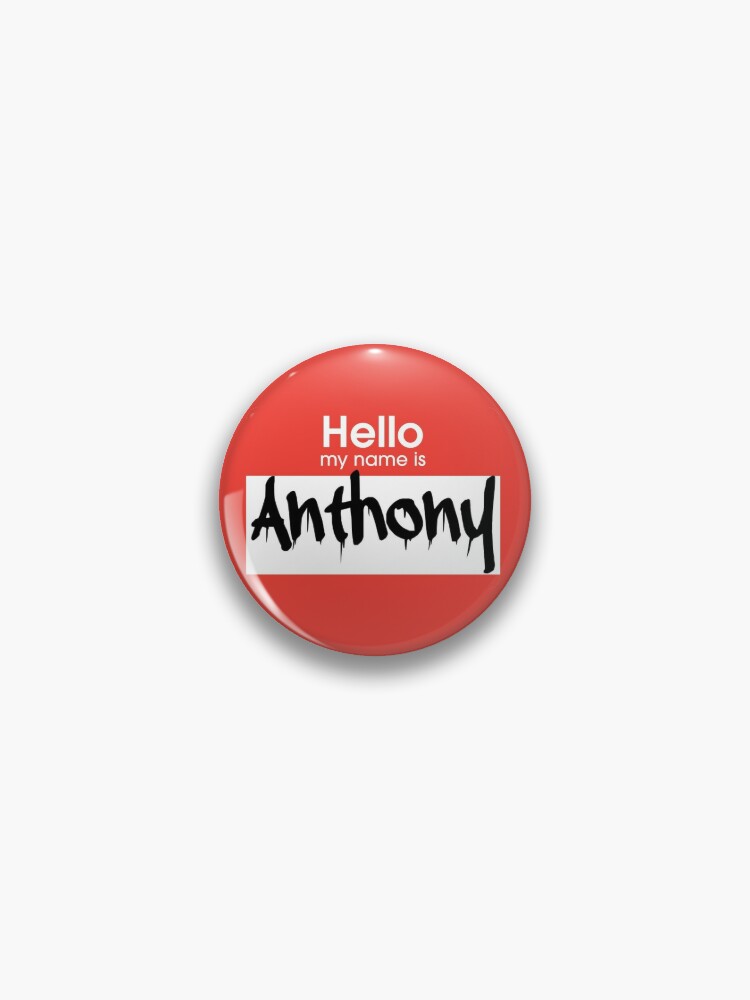 Pin on Anthony