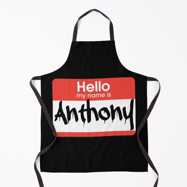 Item preview, Hello My Name is Anthony Anthony Name Tag designed and sold by Mooostickers.