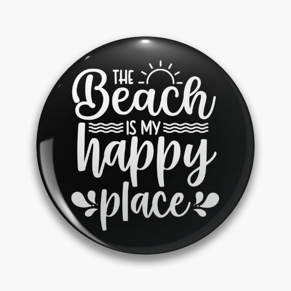 Item preview, The Beach Is My Happy Place  designed and sold by ohmier.