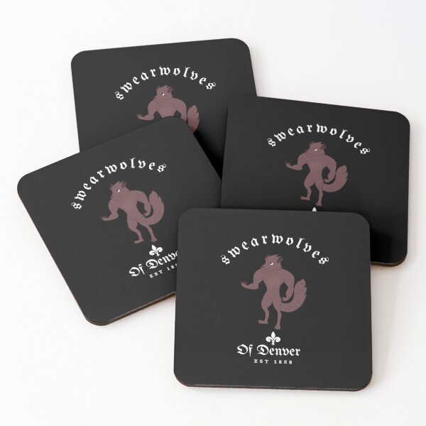 Item preview, Swearwolves of Denver Colorado - Funny Shadows Humor designed and sold by sableandshadow.