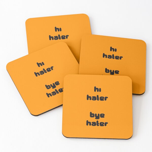 Item preview, Hi Hater, Bye Hater designed and sold by PureGeometry.