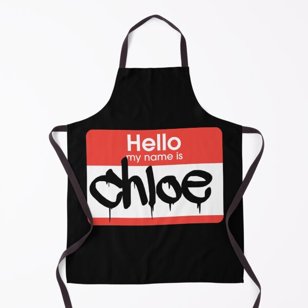 Item preview, Hello My Name is Chloe Chloe Name Tag designed and sold by Mooostickers.