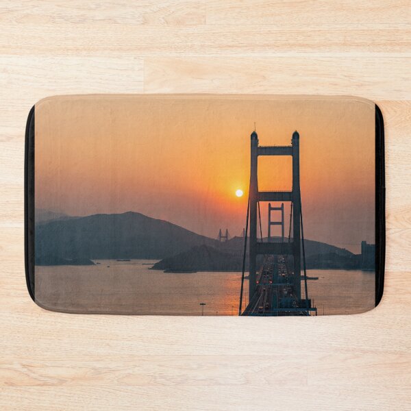 Item preview, Hong Kong Sunset Bridge designed and sold by TinyOwlsFoto.