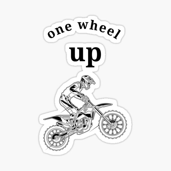 One wheel hot sale dirt bike