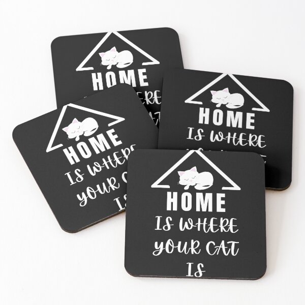 Item preview, Kitten Home is where your cat is  designed and sold by Davestre.