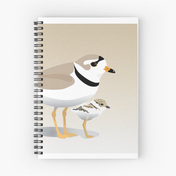 Item preview, Piping Plover and chick designed and sold by bigeffinbee.