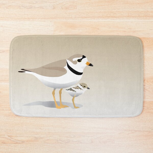 Item preview, Piping Plover and chick designed and sold by bigeffinbee.