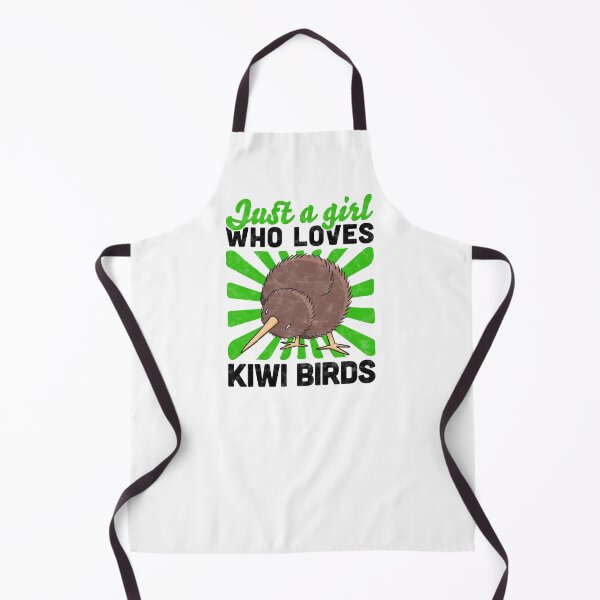 Item preview, Girl who loves kiwi bird snipe bouquet saying designed and sold by madgrfx.