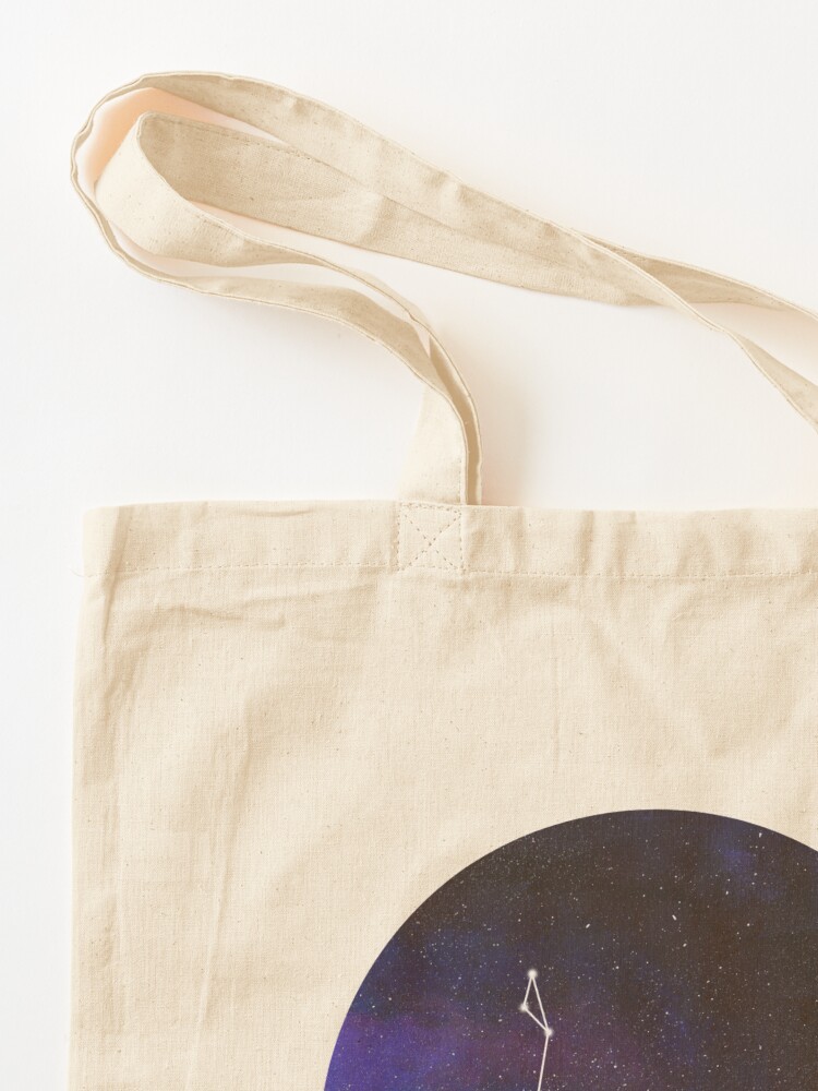 Alternate view of Pisces - galaxy star constellation Tote Bag
