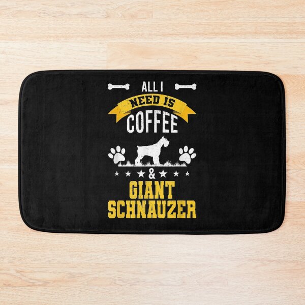 Item preview, I Need Coffee And Giant Schnauzer Dog Lover  designed and sold by mylahKristian.