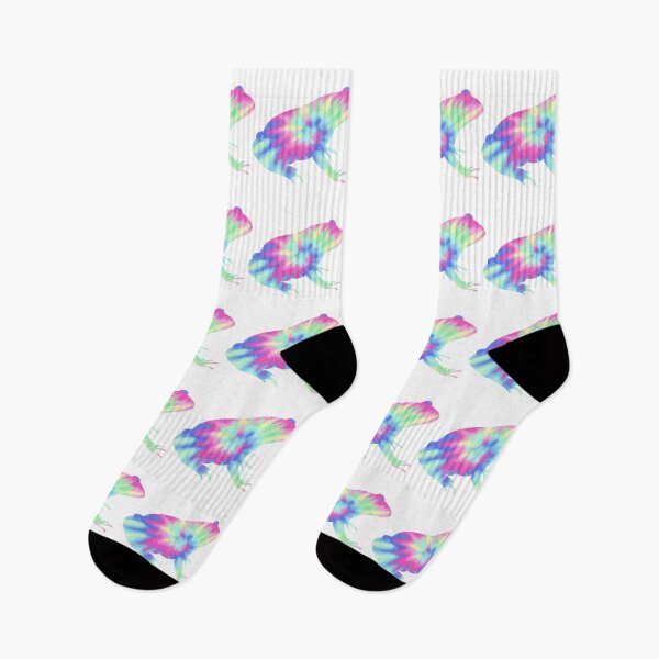 Item preview, Tie Dye Watercolor Frog designed and sold by Dalaura.