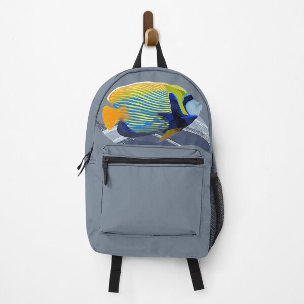 Item preview, Bright blue and yellow tropical fish watercolor illustration - Caroline Laursen Original designed and sold by Caroline Laursen.
