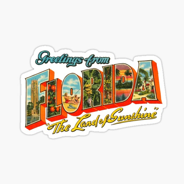 Florida Sticker by virilamissa