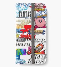 Retro Nintendo Titles iPhone Wallet/Case/Skin