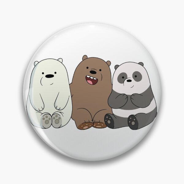 Item preview, 3 friendly bears illustration designed and sold by annarosestudio.