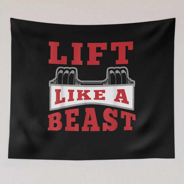 Item preview, Lift Like A Beast Bodybuilder Weightlifter Gym Rat Lifestyle  designed and sold by mylahKristian.