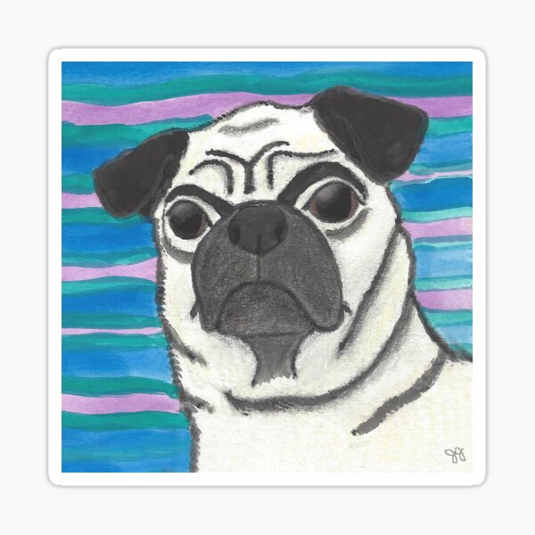 Item preview, Pugly And The Rainbow designed and sold by IdeaJones.