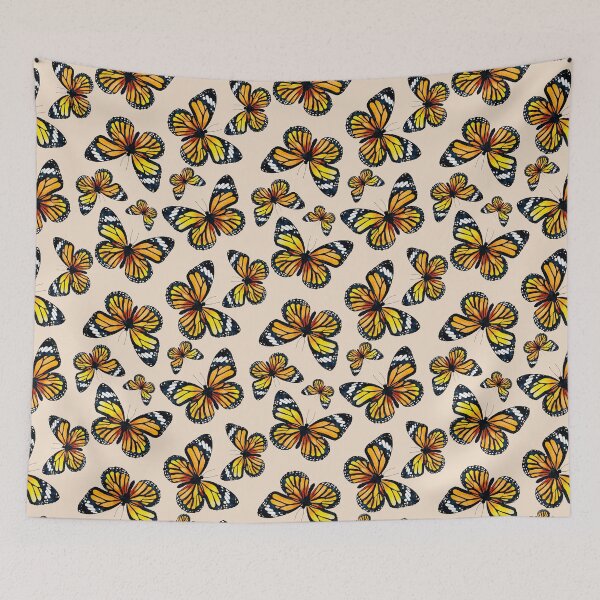 Item preview, Golden Butterflies (Buttercream) designed and sold by MystiqArts.
