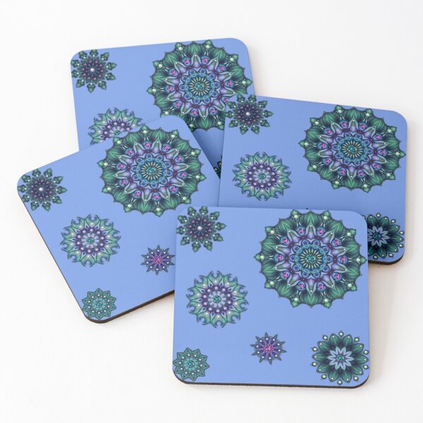 Item preview, Peacock Snowflakes designed and sold by kimberpix.