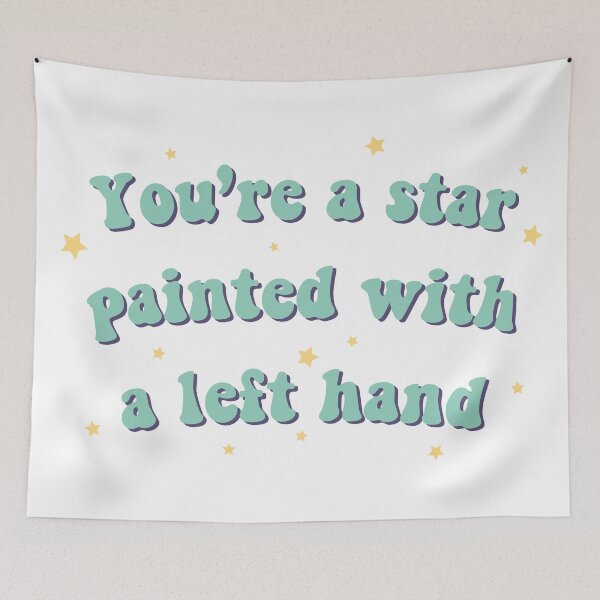 Item preview, IU celebrity you're a star painted with a left hand designed and sold by Morcawork.