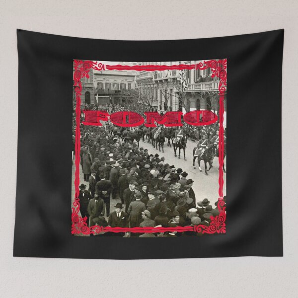 Item preview, FOMO | Red | Retro designed and sold by spinolator.