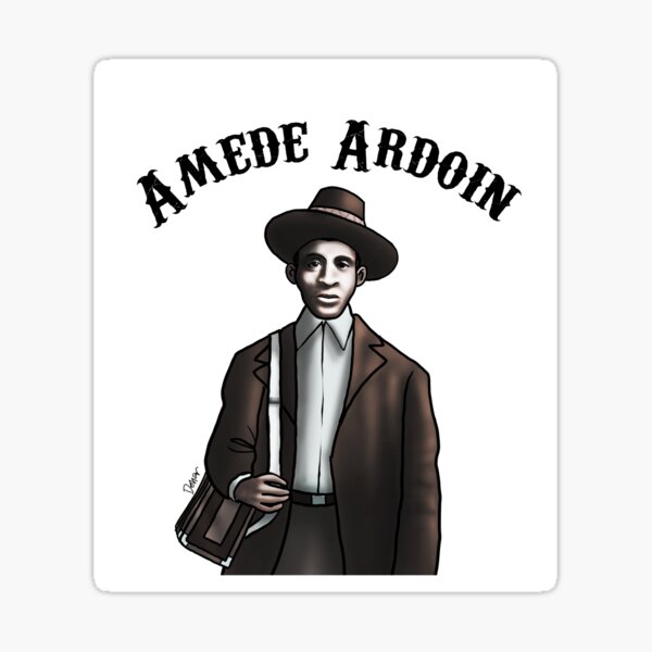 Amede Ardoin Sticker