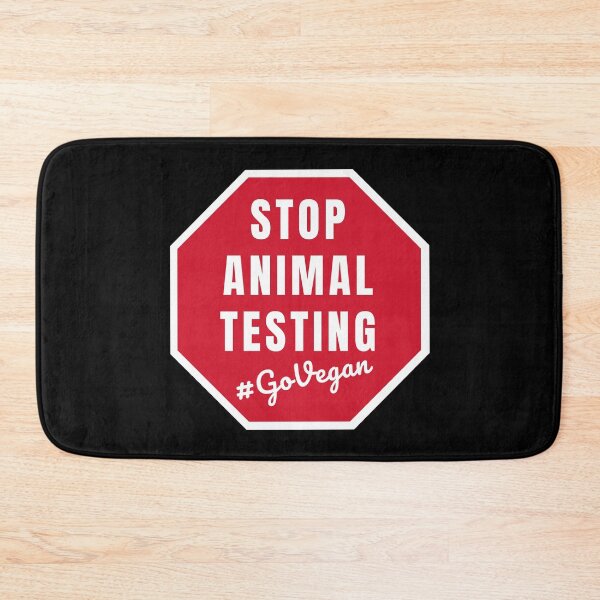 Item preview, Stop Animal Testing Go Vegan | Animal Rights | Veganism | Activism designed and sold by EarlessPierre.