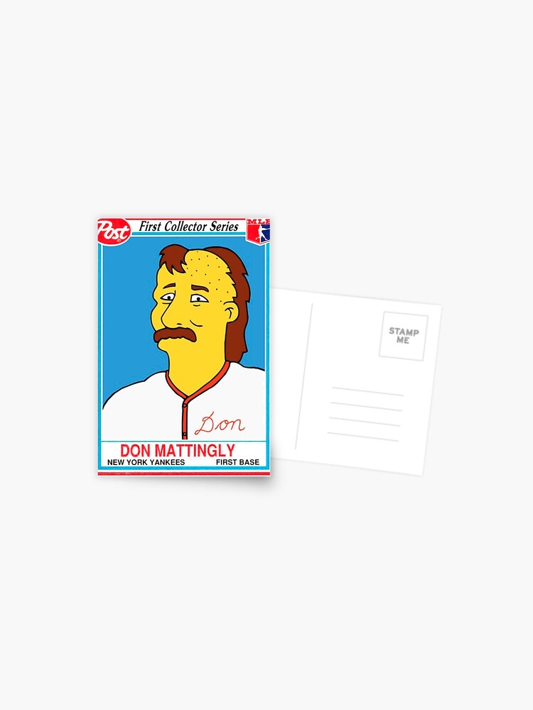 Don Mattingly Card Poster by IncipitChaos218