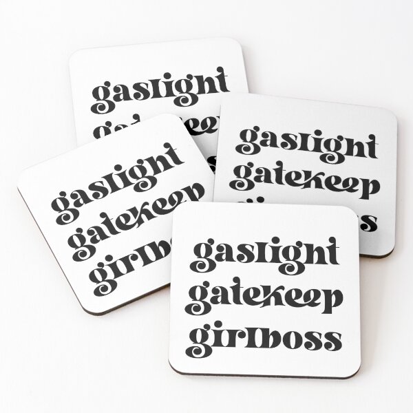 Item preview, gaslight gatekeep girlboss designed and sold by punke designs.