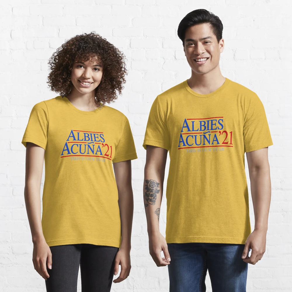 Albies and the acuna Essential T-Shirt for Sale by hazardlevel