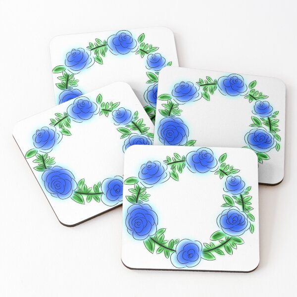 Item preview, Flower wreath, Blue designed and sold by SariePhotograph.