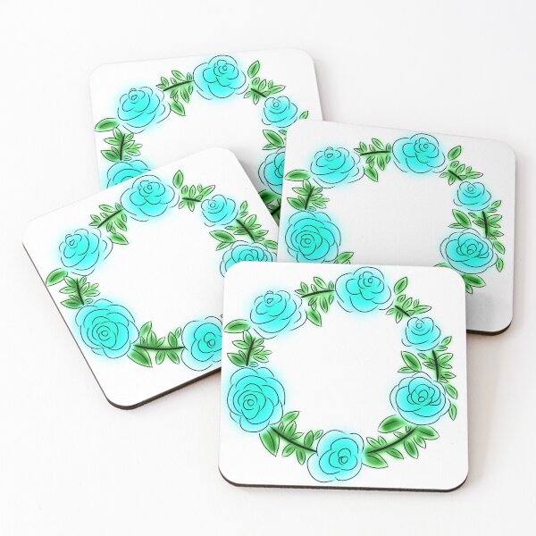 Item preview, Flower wreath, Cyan designed and sold by SariePhotograph.