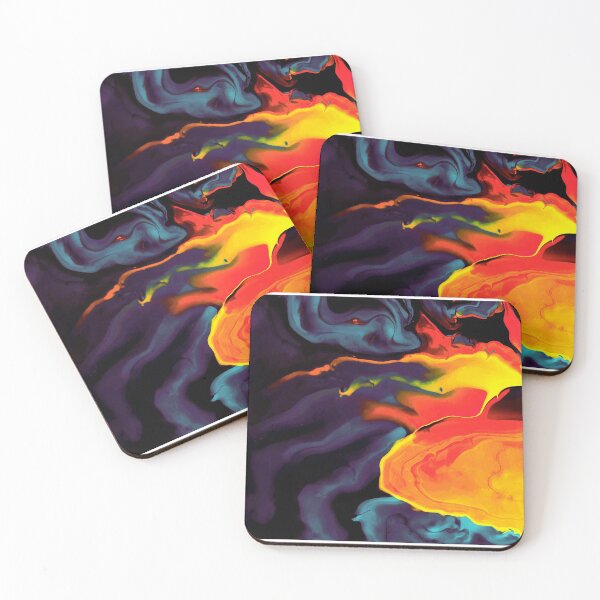 Item preview, Volcano Lava Liquid Marble Texture - Marble Abstract Art designed and sold by SoccaTamam.