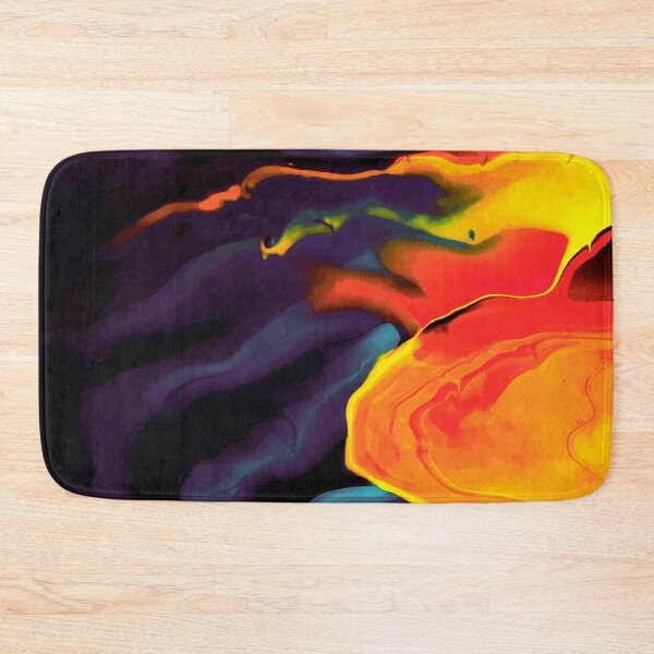 Item preview, Volcano Lava Liquid Marble Texture - Marble Abstract Art designed and sold by SoccaTamam.