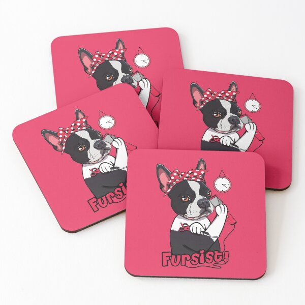 Item preview, Boston Terrier Groomer Cartoon designed and sold by MrEddie10.