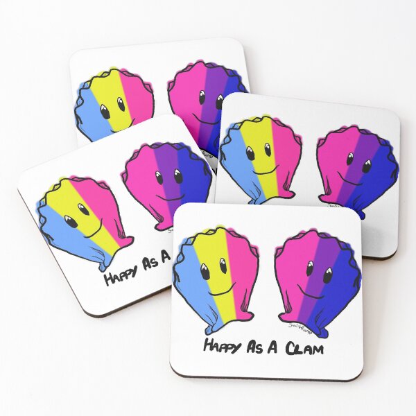 Item preview, Happy As A Clam P+B designed and sold by SamIsWhat8.