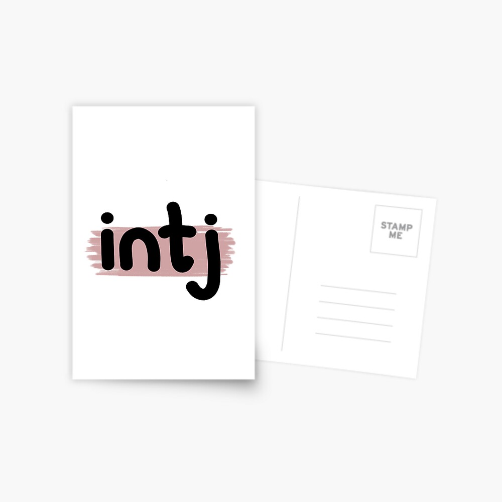 MBTI Type 16 Personality Postcard AI INTJ INTP ENTJ ENTP - Shop shadoowww  Cards & Postcards - Pinkoi