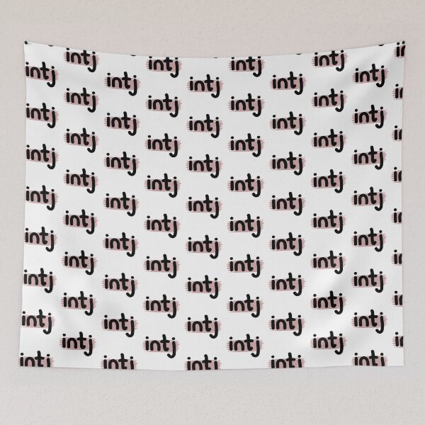 Item preview, INTJ MBTI 16 personalities pink designed and sold by MirkasDesign.