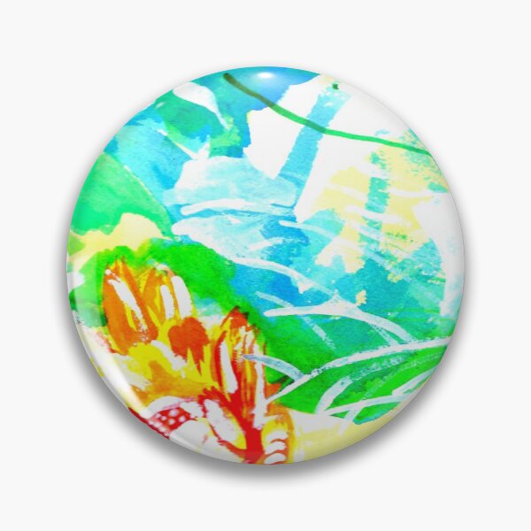 Item preview, Zinnia in a sunbeam designed and sold by SarahHogmanArt.
