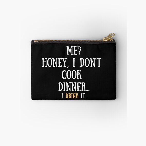 Item preview, Honey, I don't cook dinner, I drink it. Funny beer t-shirt design. Vintage designed and sold by Marcela872020.