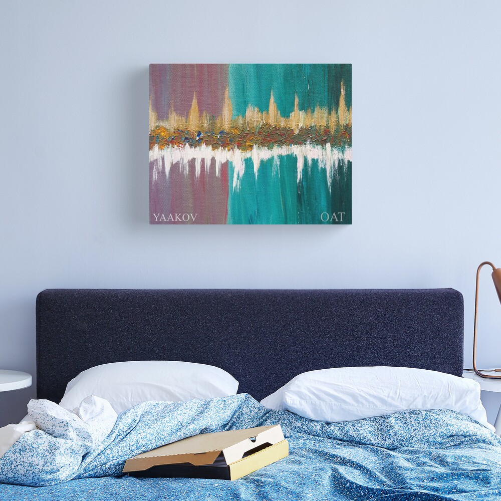 Balance DNA Frequency Canvas Print