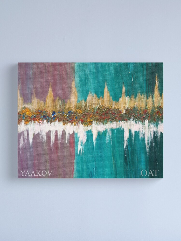 Alternate view of Balance DNA Frequency Canvas Print