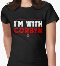 I'm With Corbyn Women's Fitted T-Shirt