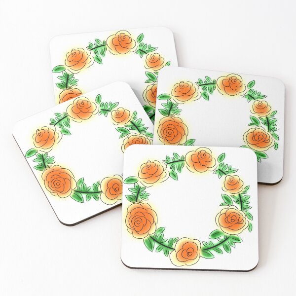 Item preview, Flower wreath, Orange designed and sold by SariePhotograph.